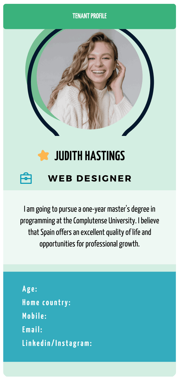 Tenant Profile Example